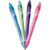 imageBIC Gelocity Quick Dry Fashion Retractable Gel Pens Medium Point 07mm 4Count Gel Pen Set Packaging May Vary4 Count Pack of 2