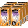imageBIC Cristal Xtra Smooth Black Ballpoint Pens Medium Point 10mm 144Count Bundle Extra Smooth and Reliable Ballpoint PensBlack Cristal Xtra Smooth