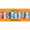 imageBIC Special Edition Shells Series Maxi Pocket Lighters Set of 8 Lighters