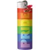 imageBIC Maxi Pocket Lighter Special Edition Pride Collection Assorted Unique Lighter Designs 8 Count Tray of Lighters