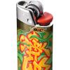 imageBIC Maxi Pocket Lighter Special Edition Street Art Collection Assorted Unique Lighter Designs 8 Count Pack of Lighters