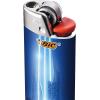 imageBIC Pocket Lighter Special Edition Retro Wave Collection Assorted Unique Lighter Designs 8 Count Tray of Lighters