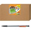 imageBIC XtraSmooth Mechanical Pencil Clear Barrel Medium Point 07mm 320Count Bulk Supplies For The Classroom or Office1 Count Pack of 320