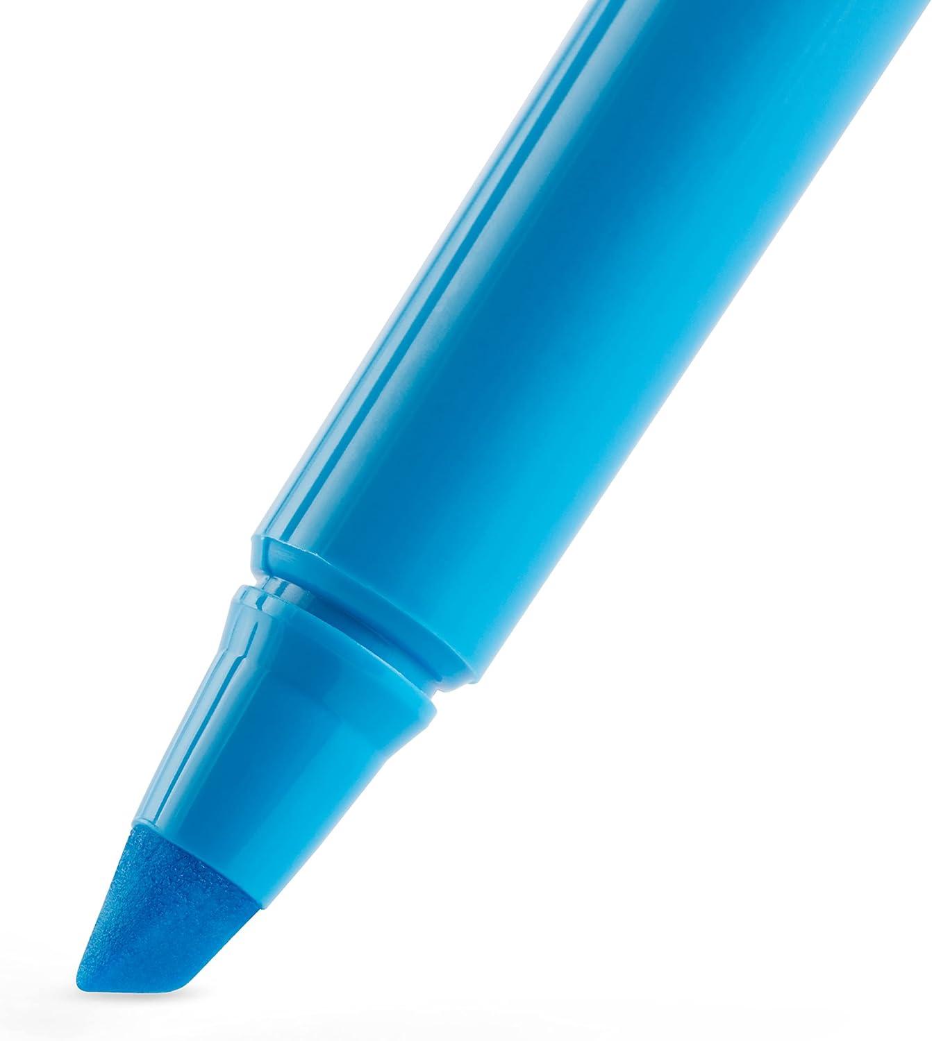 imageBIC Brite Liner Chisel Tip Highlighters LongLasting 5Count in Assorted Colors for School SuppliesAssorted