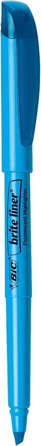 imageBIC Brite Liner Chisel Tip Highlighters LongLasting 5Count in Assorted Colors for School SuppliesAssorted New