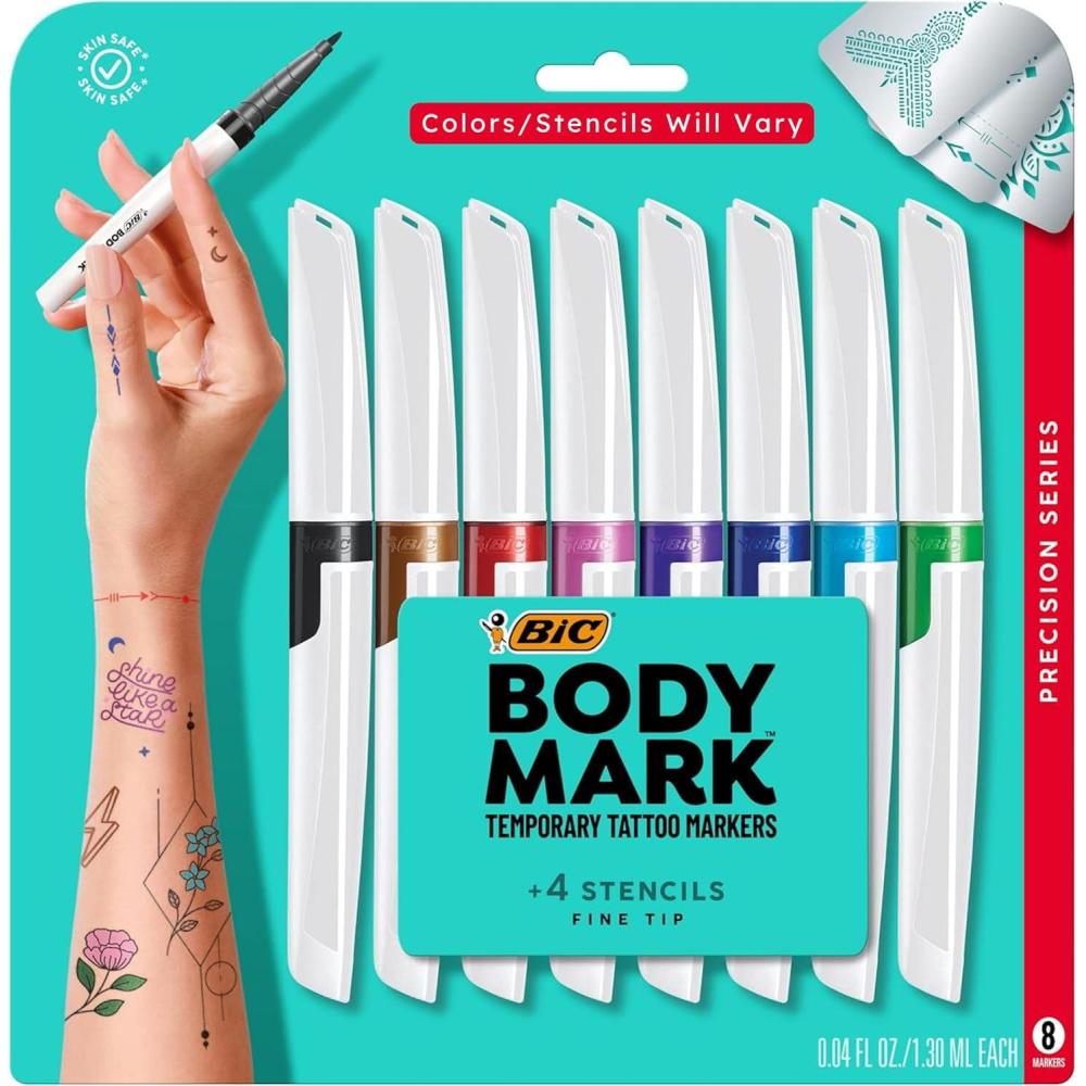 imageBIC Brite Liner Chisel Tip Highlighters LongLasting 5Count in Assorted Colors for School SuppliesAssorted