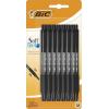 imageBic Soft Feel Ballpoint Pens  Black  Pack of 3 Pens  Medium Point 10 mm with Rubber Grip for Comfort 3 Count Pack of 1Black