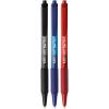 imageBic Soft Feel Ballpoint Pens  Black  Pack of 3 Pens  Medium Point 10 mm with Rubber Grip for Comfort 3 Count Pack of 1Mixed Colours