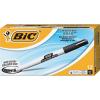 imageBIC Intensity Bold Dry Erase Marker Pocket Style Fine Bullet Tip 45 mm Red Perfect For The Office ampamp Home 12CountBlack