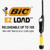 imageBIC EZ Load Lighter Reloadable Multi Purpose Lighter Pack with 10 BIC EZ Load Long Lighter Shell and 10 BIC Maxi Pocket Lighters 10Pack Colors May Vary Assorted