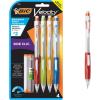 imageBIC Velocity Side Clic Mechanical Pencils With Colorful Barrel Medium Point 07mm 4Count Pack Mechanical Pencils With Eraser and Lead Refills07 mm