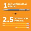 imageBIC Mechanical Pencil Variety Pack Number 2 Mechanical Pencils With Erasers Fine Point 05mm Medium Point 07mm and Thick Point 09mm 60 Count Bulk Mechanical Pencils for School or Work3