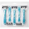 imageBIC EasyRinse Sensitive AntiClogging Mens Disposable Razors Clinically Proven for Sensitive Skin Shaving Razors With 4 Blades 6 CountAssorted