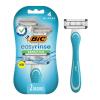 imageBIC EasyRinse Sensitive AntiClogging Mens Disposable Razors Clinically Proven for Sensitive Skin Shaving Razors With 4 Blades 6 CountAssorted