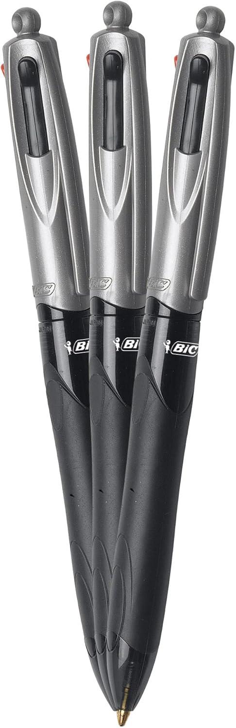 imageBIC 4Color Grip Ball Pen Assorted colors 1ct MMPGP1Ast