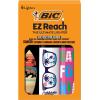 imageBIC EZ Reach Candle Lighter The Ultimate Lighter with Wand for Candles California Assorted Designs 6 Count Pack of Lighters