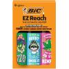 imageBIC EZ Reach Candle Lighter The Ultimate Lighter with Wand for Candles Counterculture Shrooms 420 Assorted Designs 6 Count Pack of Lighters