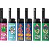 imageBIC EZ Reach Candle Lighter The Ultimate Lighter with Wand for Candles Counterculture Shrooms 420 Assorted Designs 6 Count Pack of Lighters