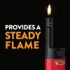 imageBIC EZ Reach Candle Lighter The Ultimate Lighter with Wand for Candles Wine Assorted Designs 6 Count Pack of Lighters