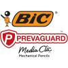 imageBIC PrevaGuard Media Clic 2 Mechanical Pencil Medium Point 07mm 12Count Smooth Writing Contains BuiltIn Protection on the Pencil1 Count Pack of 1