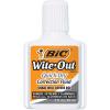 imageBIC Wite Out Quick Dry Correction Fluid 20 mL White Goes on Easy With A Reduced Dry Time 12Count Pack07 Fl Oz Pack of 12
