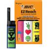 imageBIC EZ Reach Candle Lighter The Ultimate Lighter with Wand for Candles Alien UFO Assorted Designs 6 Count Pack of Lighters