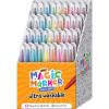 imageBIC Magic Marker Flexible Brush Tip 45 mm Assorted Colors Kids Coloring 36Count8 Count Pack of 12